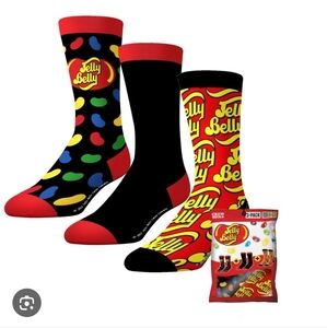 Jelly Belly Crew Socks 3-Pack